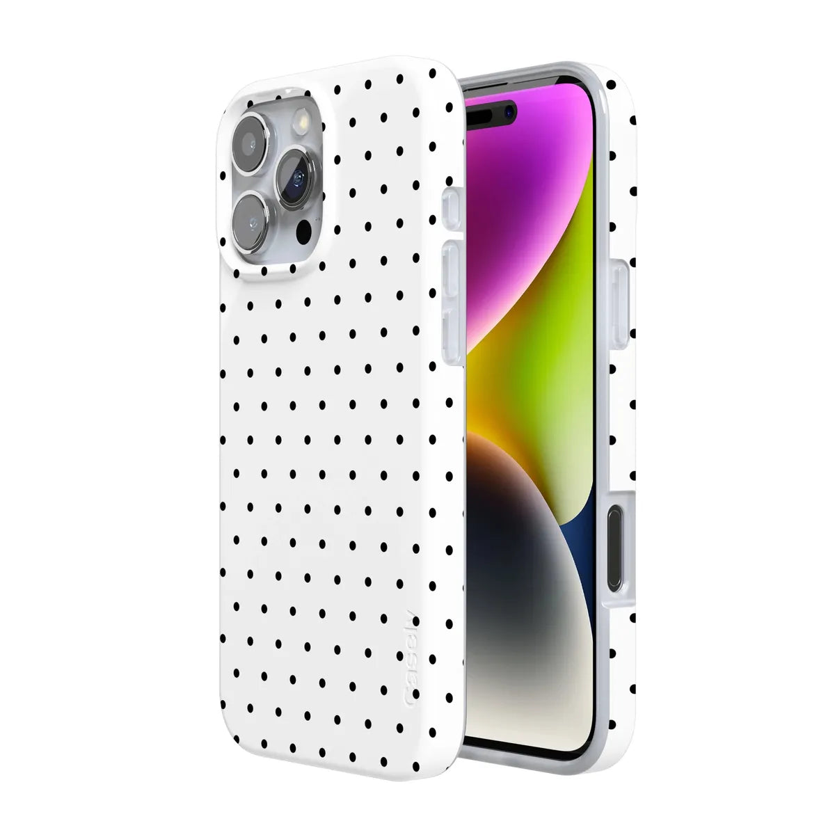 On the Dot | Black Polka Dot Case