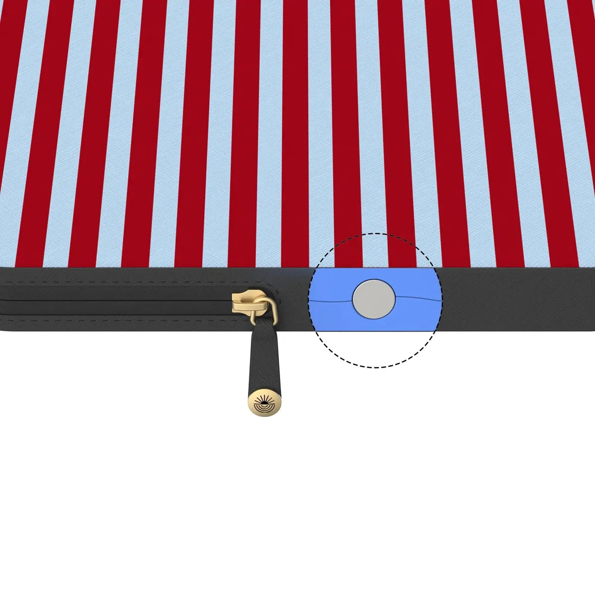 Harbor Stripe | Dockside Laptop Case