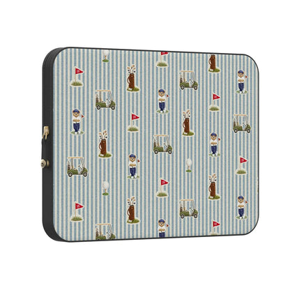 The Caddie Print | Clubhouse Laptop Case