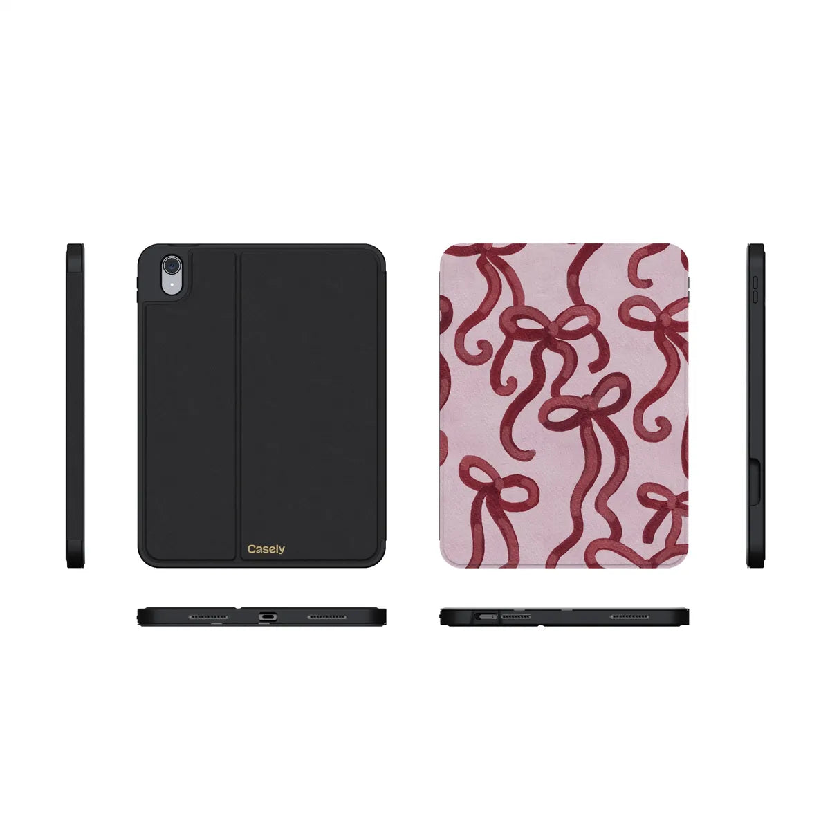 Love Me Knot | Mauve Bow iPad Case