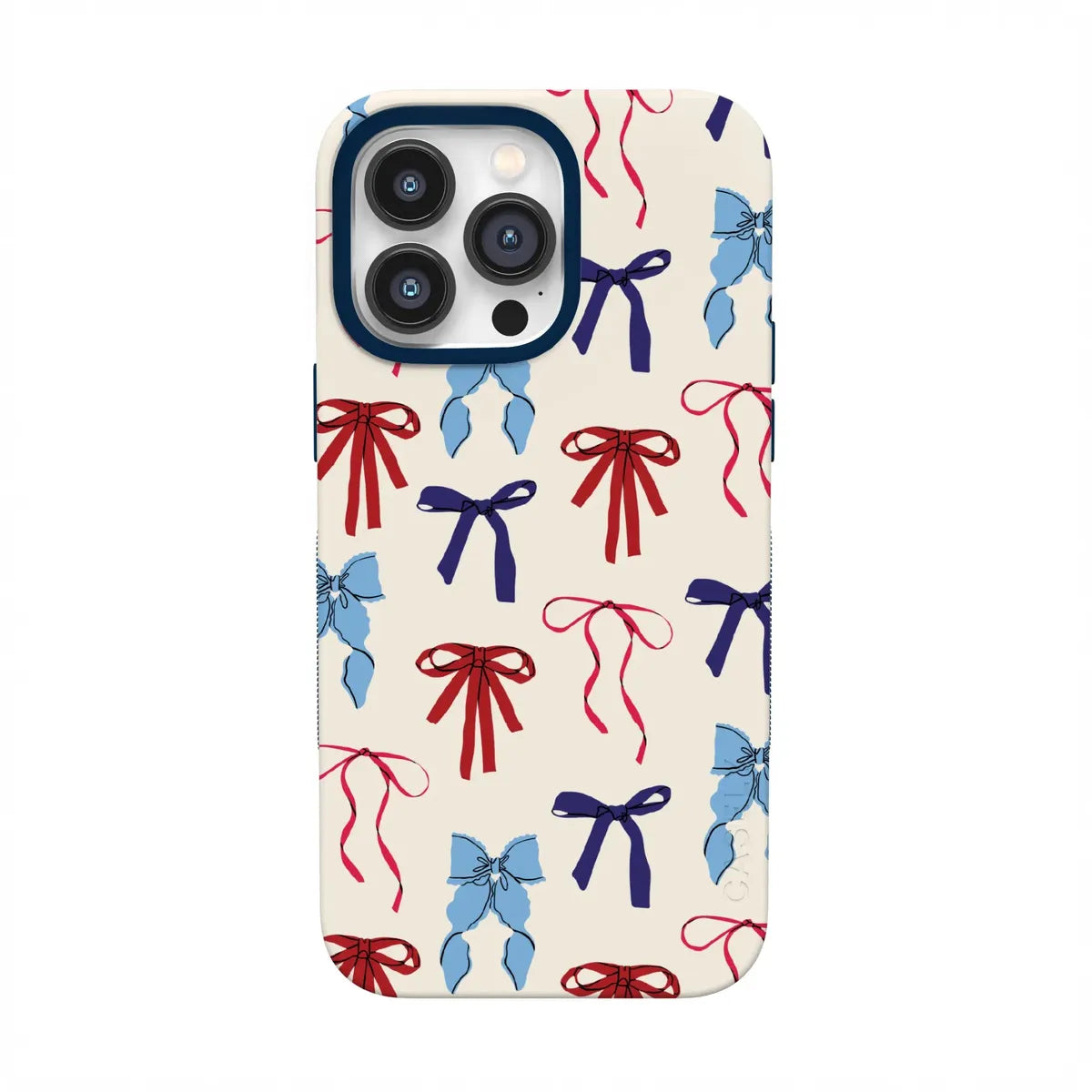 American Girlie | Red White & Blue Bows Case - iPhone 13 Pro