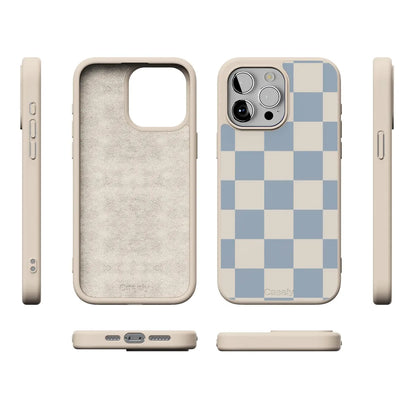 Fit Check | Light Blue Checkerboard Case