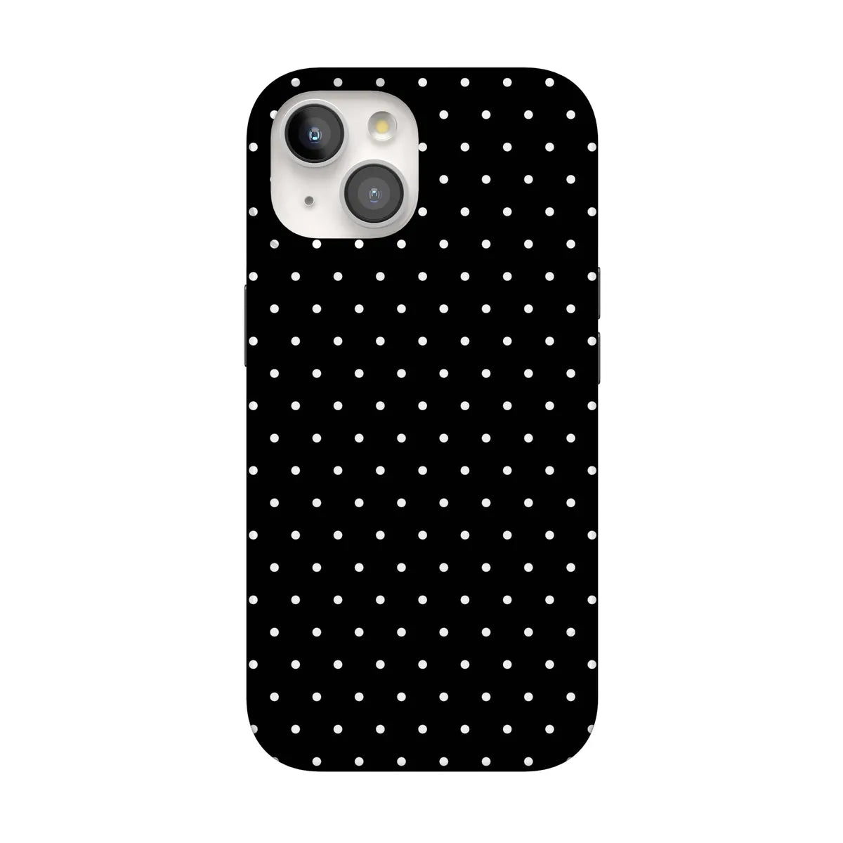 On the Dot | White Polka Dot Case