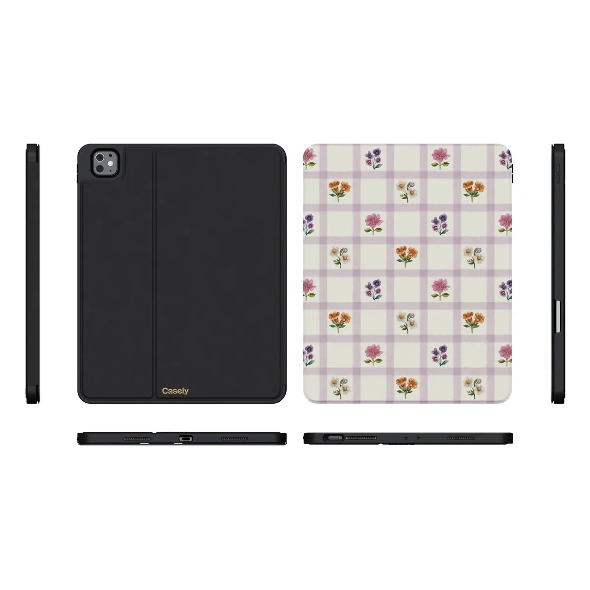 Meadow Check | Floral Gingham iPad Case