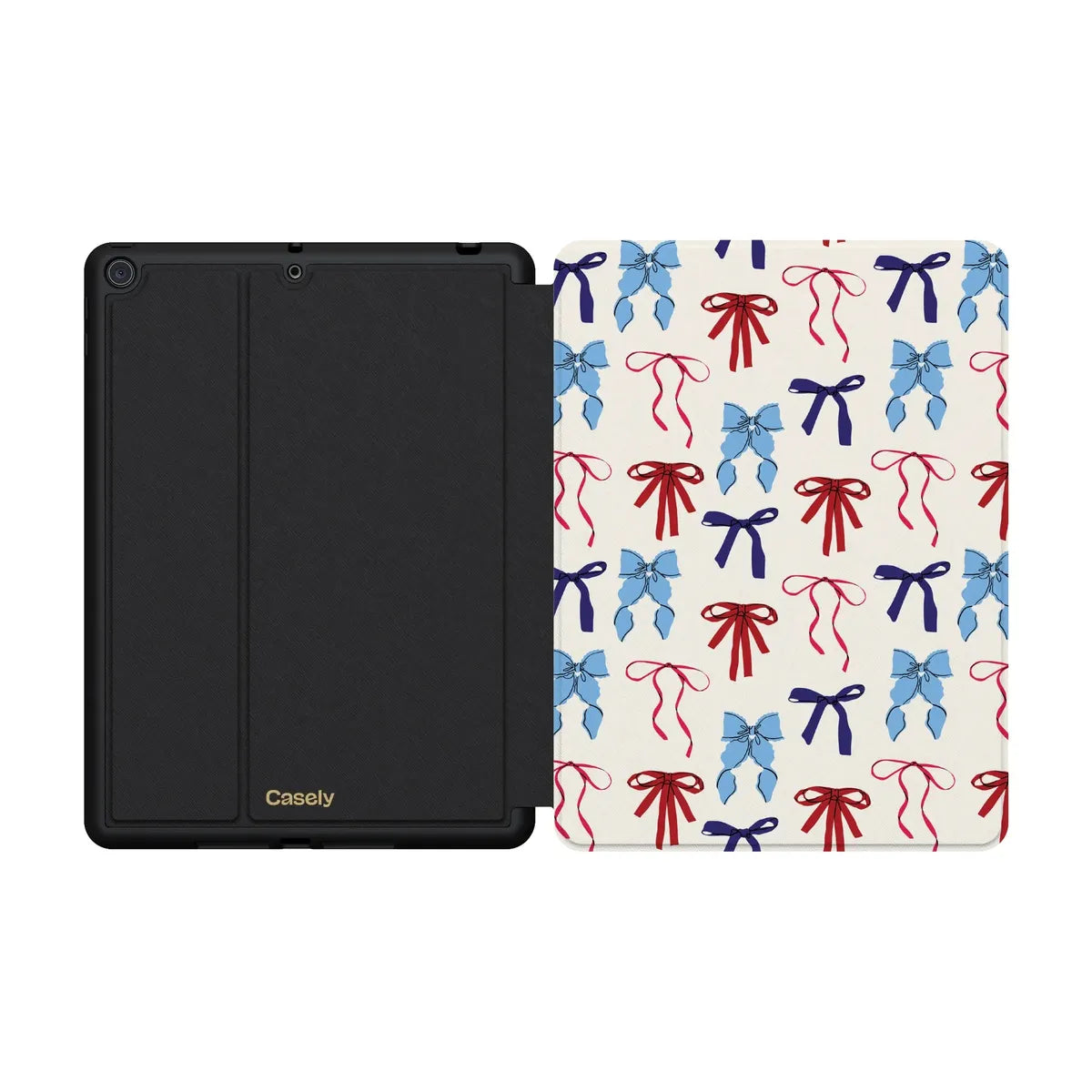 American Girlie | Red White & Blue Bows iPad Case