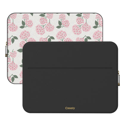 Nantucket Cottage | Pink Hydrangea Laptop Case