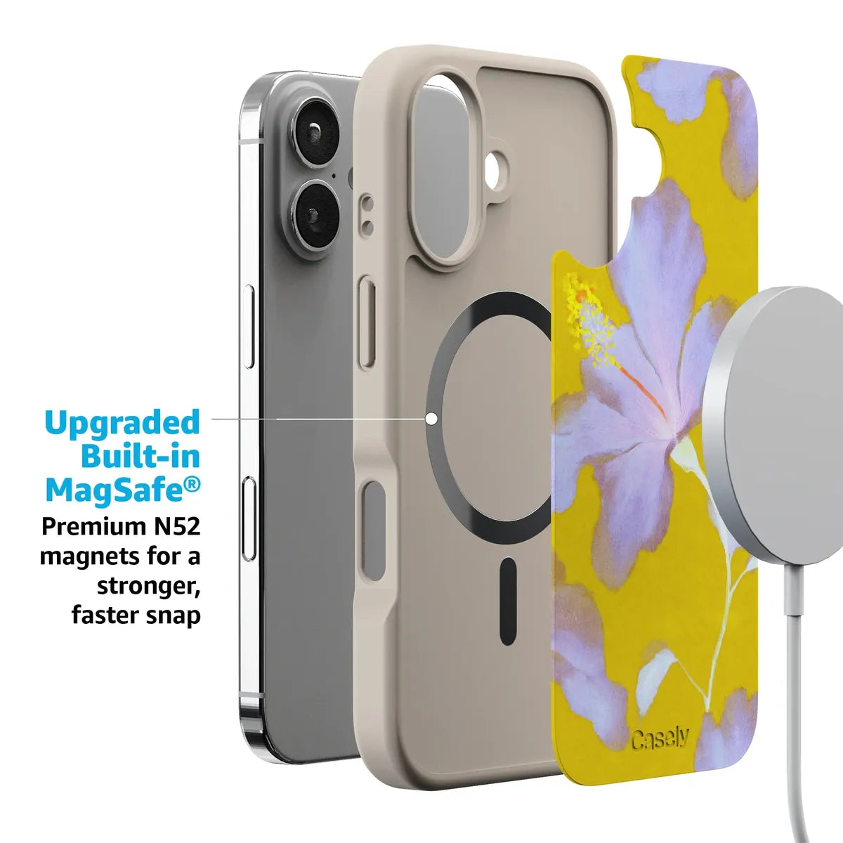 Hibiscus Haze | Painted Floral Case