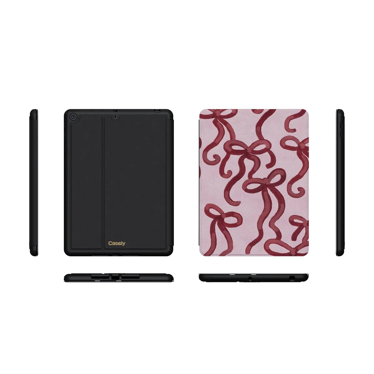 Love Me Knot | Mauve Bow iPad Case