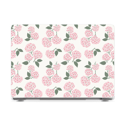 Nantucket Cottage | Pink Hydrangea Laptop Shell - 14" MacBook Pro