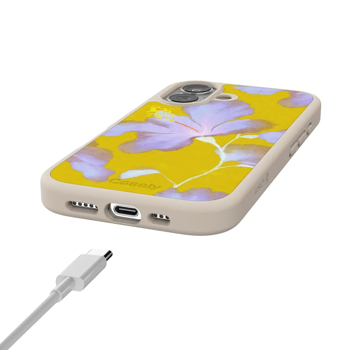 Hibiscus Haze | Painted Floral Case