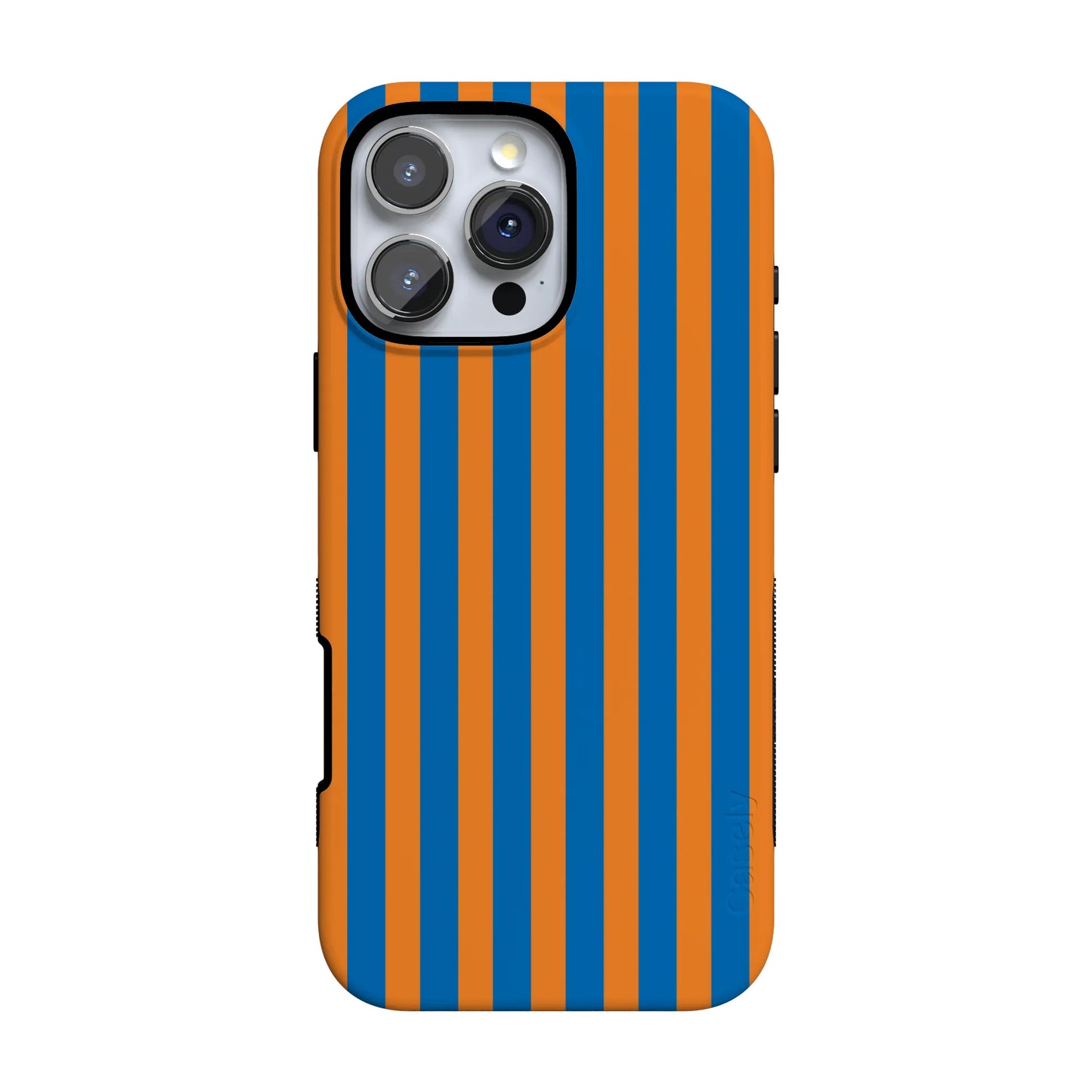 Go New York | Blue & Orange Stripes Case - iPhone 16 Pro