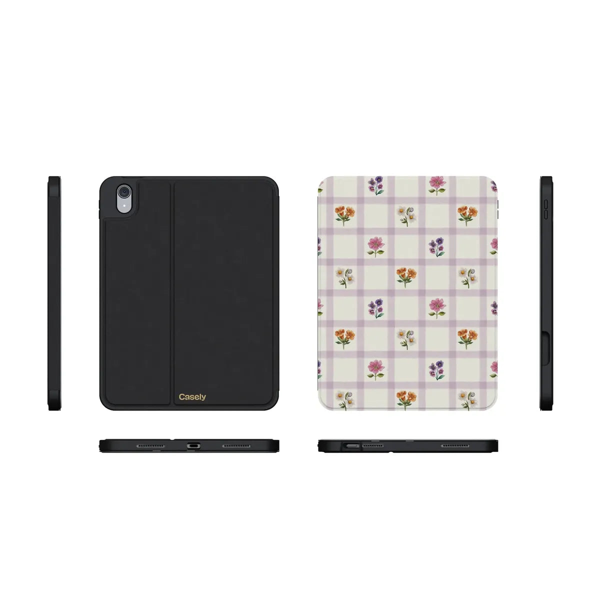Meadow Check | Floral Gingham iPad Case