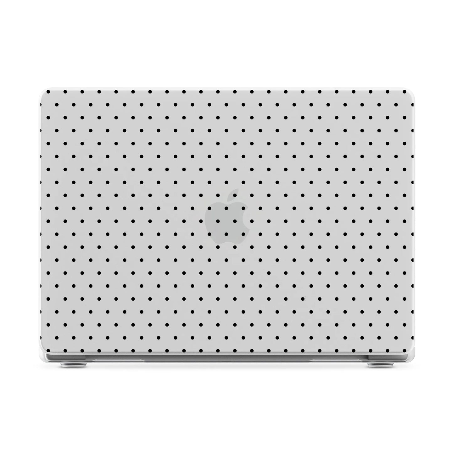 On the Dot | Black Polka Dot Laptop Shell - 15" MacBook Air