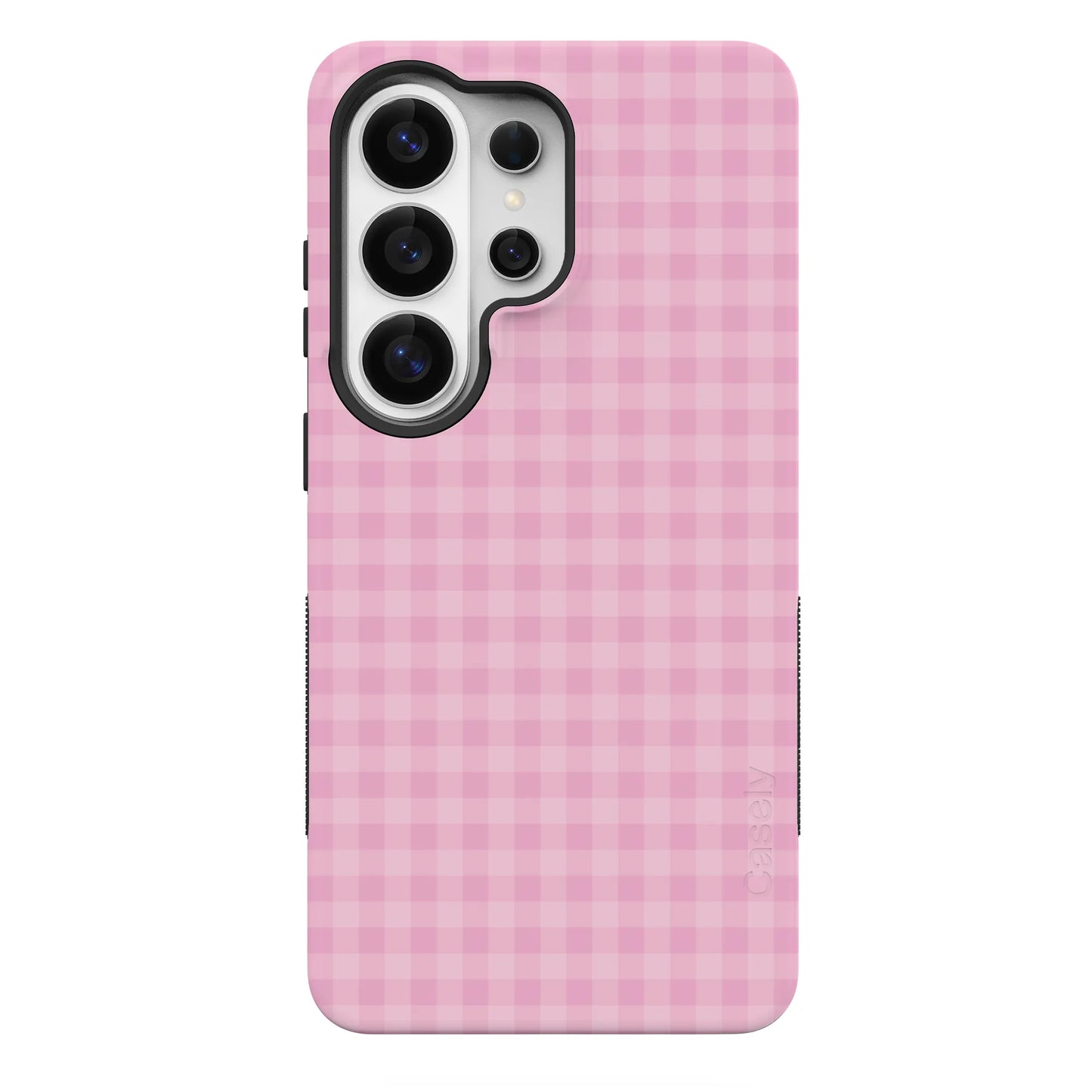 Sweet Jam | Light Pink Gingham Case - Galaxy S26 Ultra