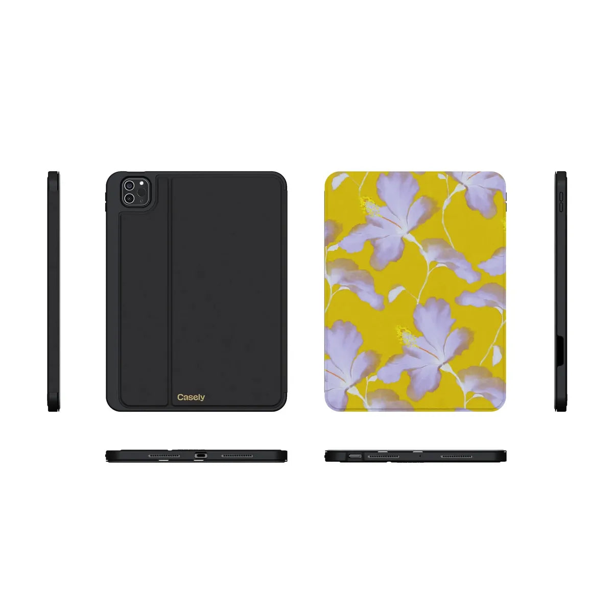 Hibiscus Haze | Painted Floral iPad Case
