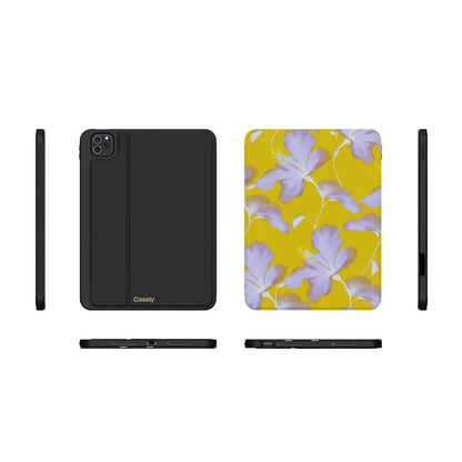 Hibiscus Haze | Painted Floral iPad Case
