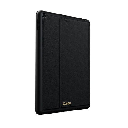 On the Dot | Navy Polka Dot iPad Case