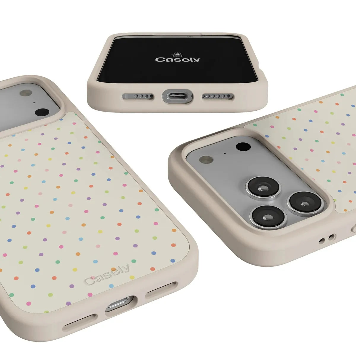 On the Dot | Rainbow Polka Dot Case