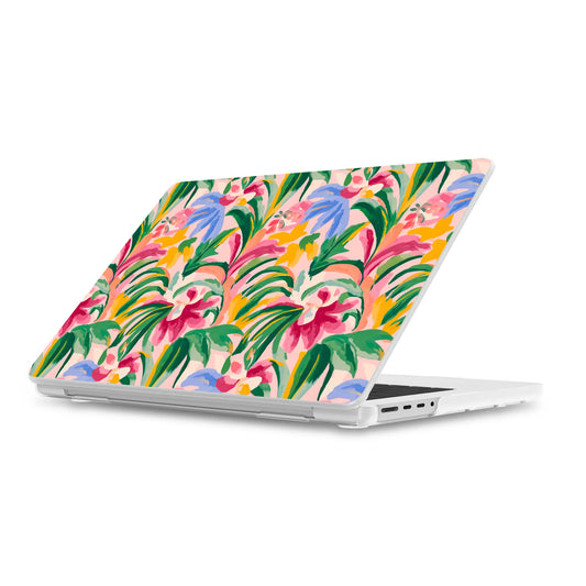 Sunshine Jungle | Poolside Print Laptop Shell