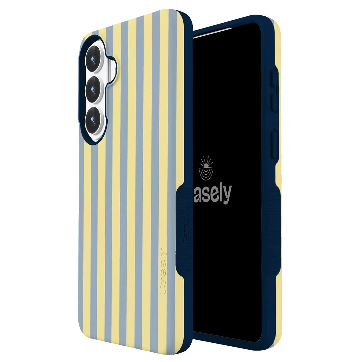 Coastline Stripes | Blue & Yellow Case