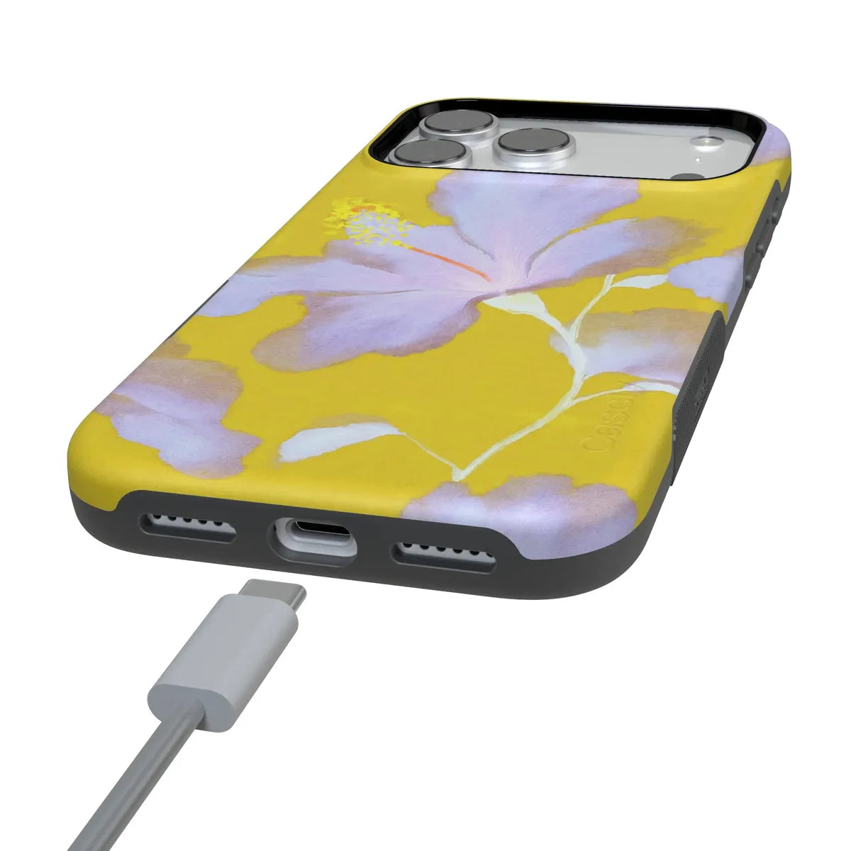 Hibiscus Haze | Painted Floral Case
