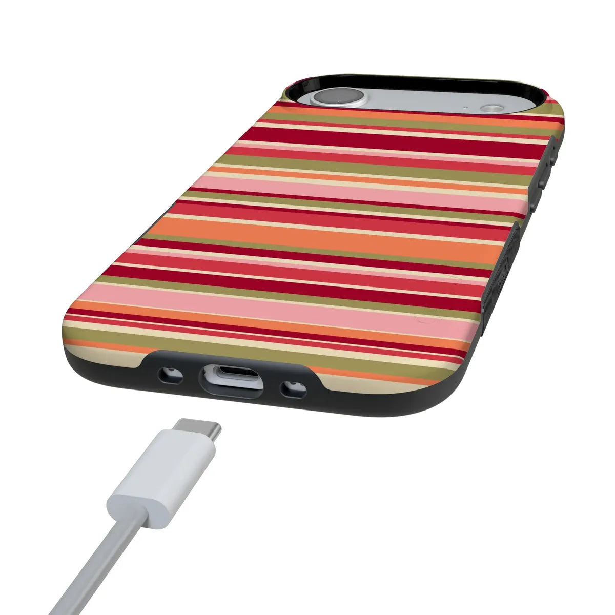 Citrus Stripes | Poolside Print Case