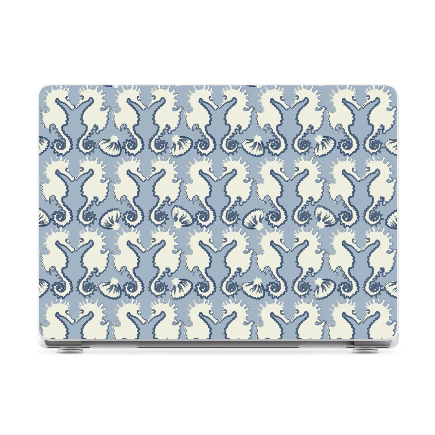 Seahorse Drift | Coastal Blues Laptop Shell - 13.6" MacBook Air