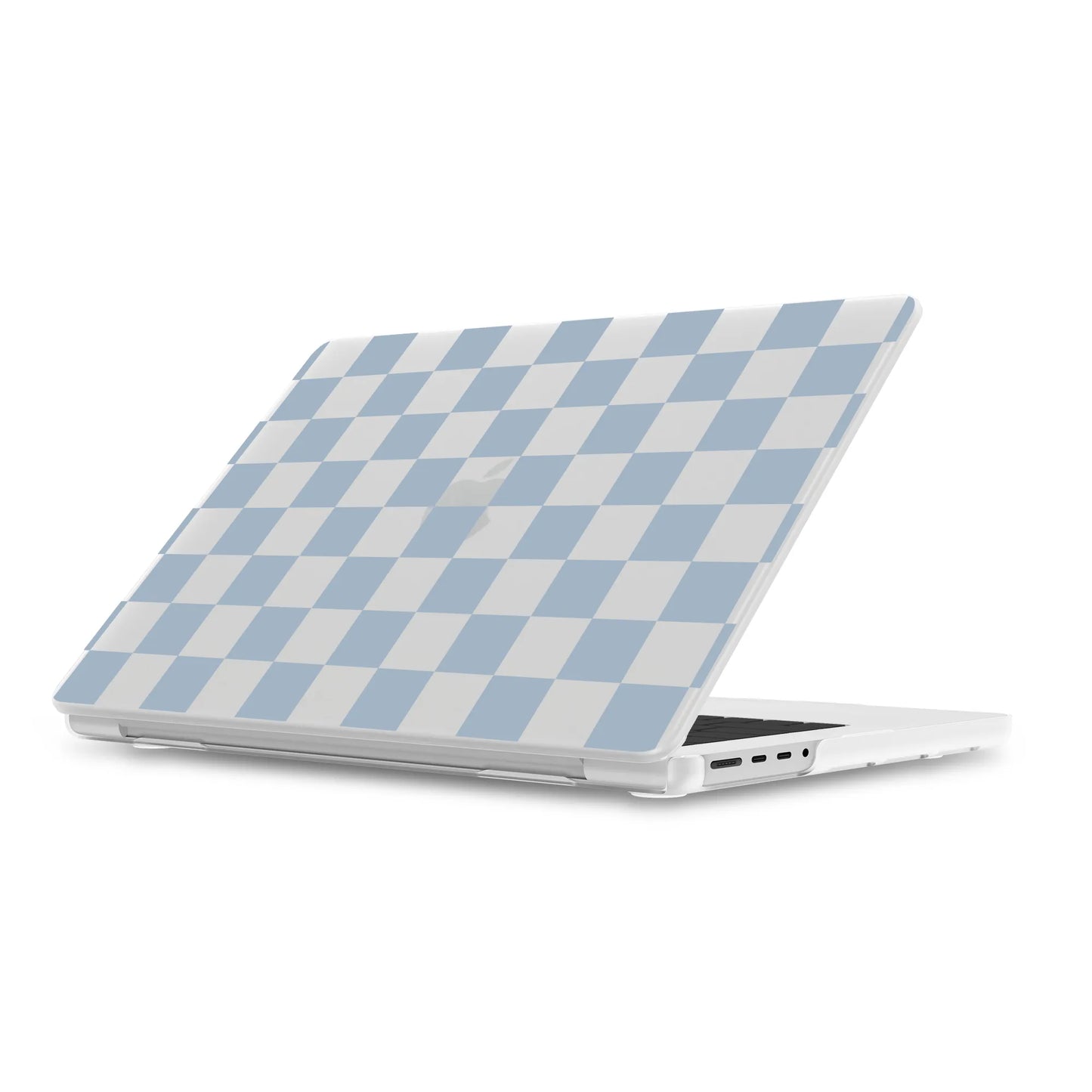 Fit Check | Light Blue Checkerboard Laptop Shell
