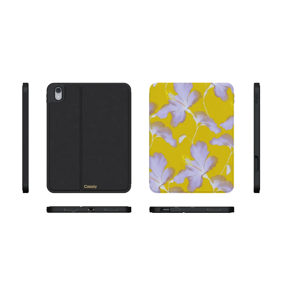 Hibiscus Haze | Painted Floral iPad Case