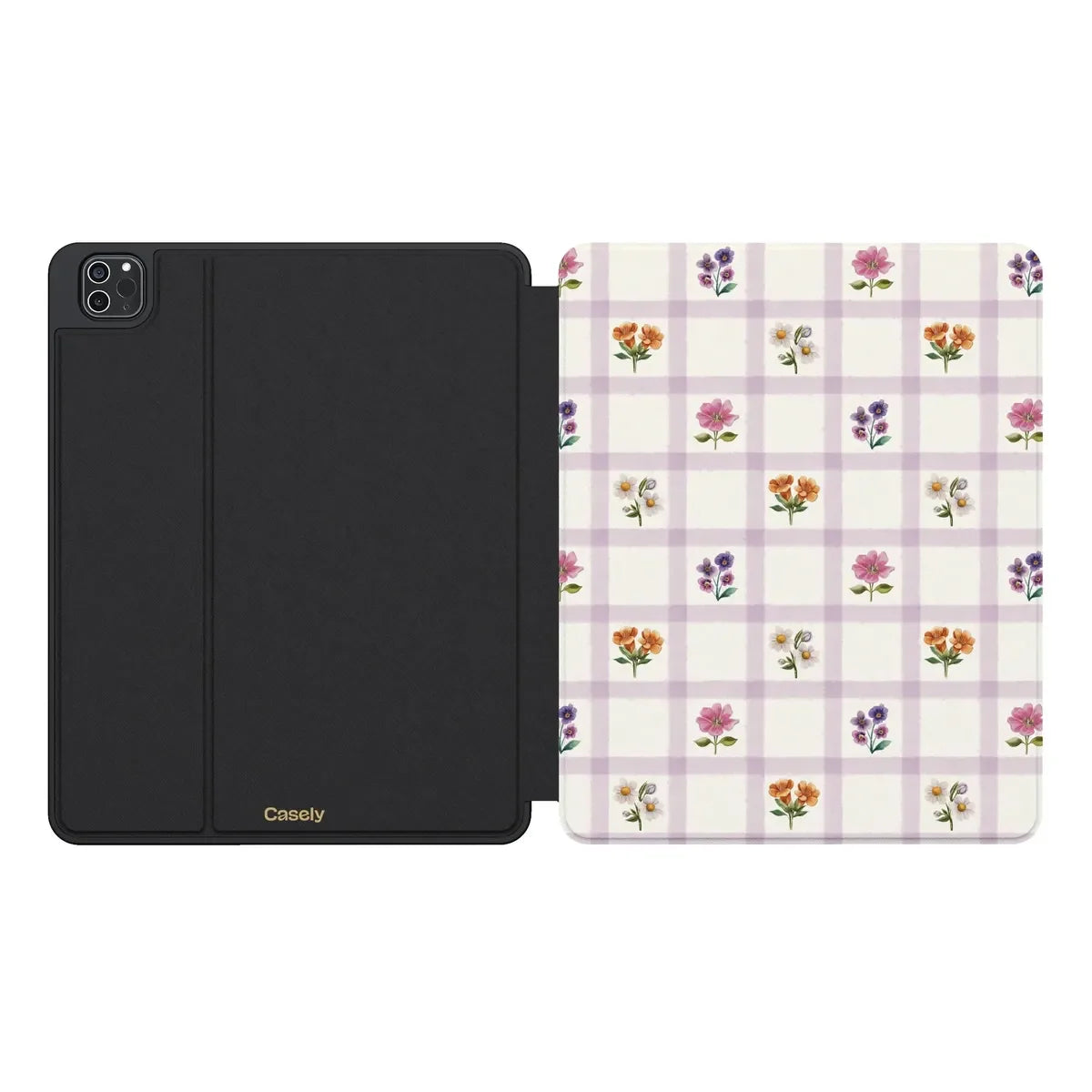 Meadow Check | Floral Gingham iPad Case
