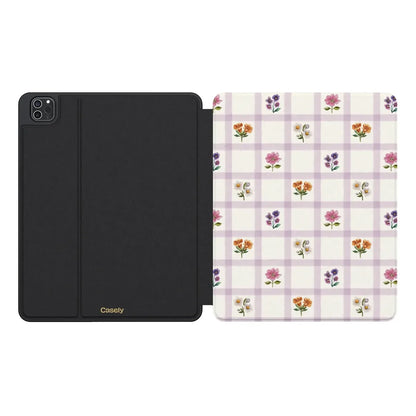 Meadow Check | Floral Gingham iPad Case