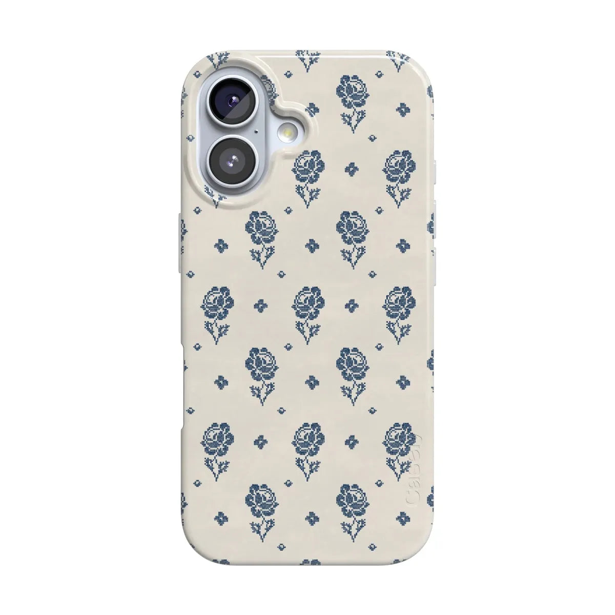 Seaside Stitch | Vintage Roses Case - iPhone 16