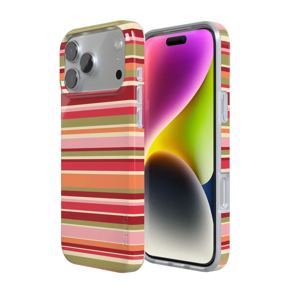 Citrus Stripes | Poolside Print Case