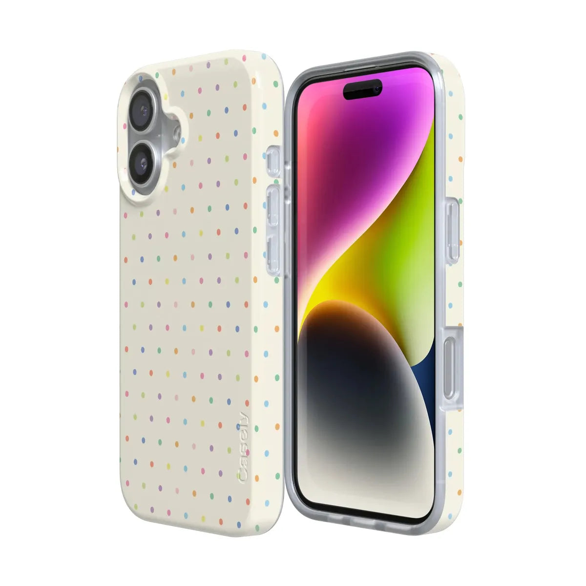 On the Dot | Rainbow Polka Dot Case