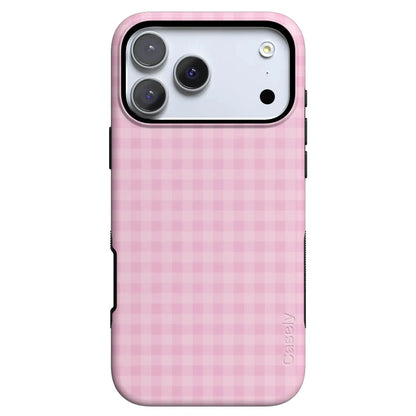 Sweet Jam | Light Pink Gingham Case - iPhone 17 Pro