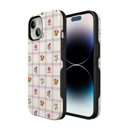 Meadow Check | Floral Gingham Case
