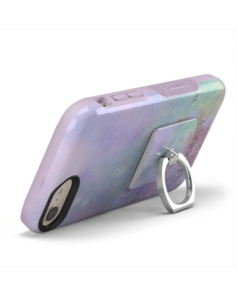 Over the Moon | Pastel Marble Moon Phone Ring Phone Ring get.casely