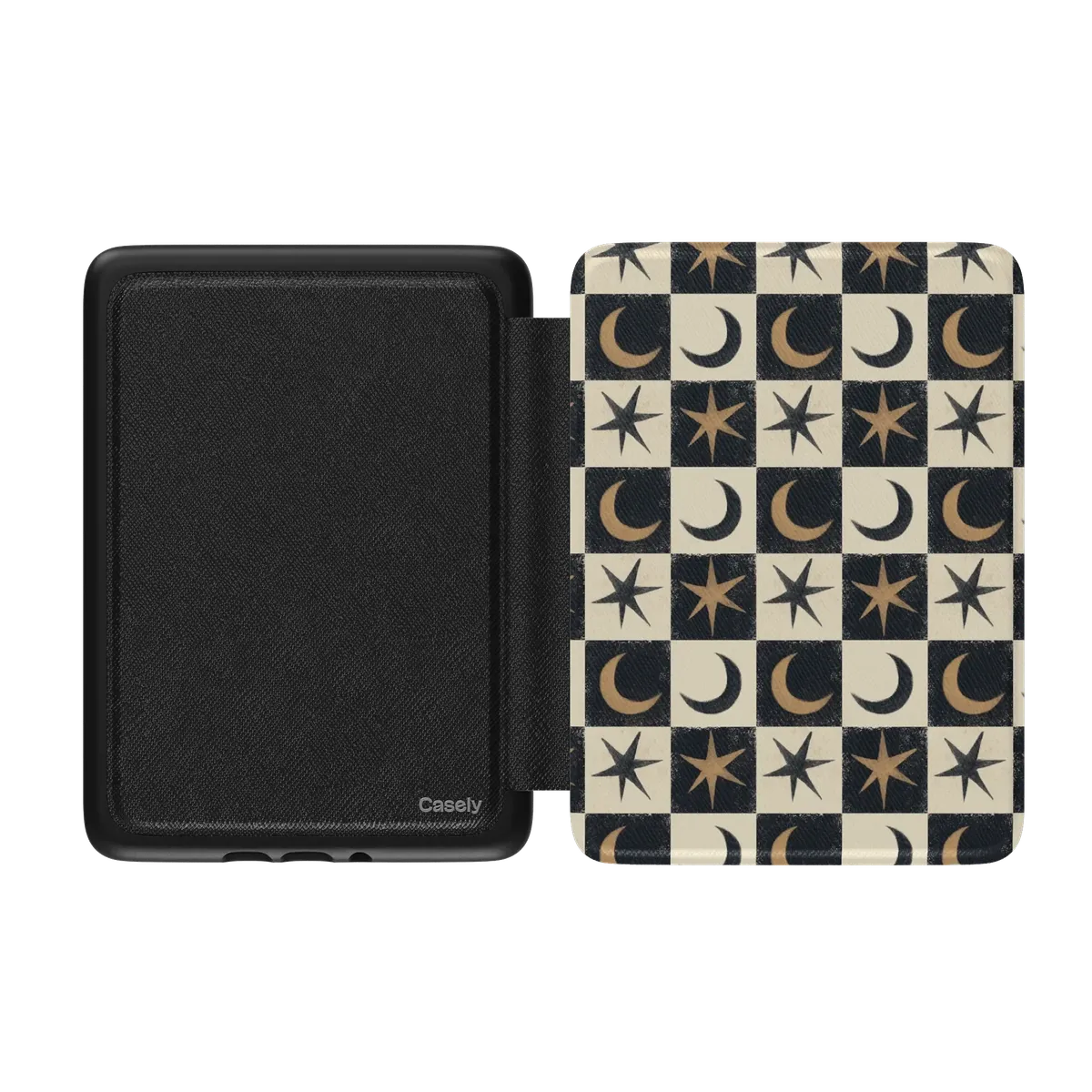 Mystic Moonstar | Black Celestial Kindle Case