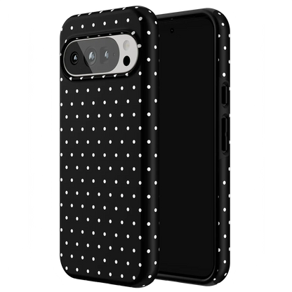 On the Dot | White Polka Dot Case