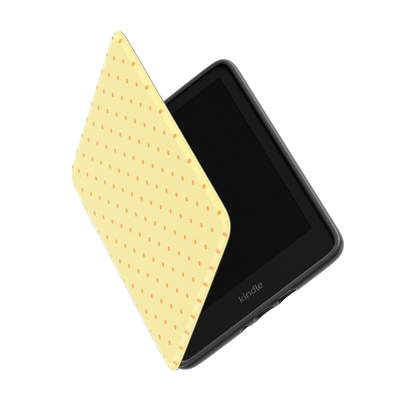On the Dot | Yellow Polka Dot Kindle Case