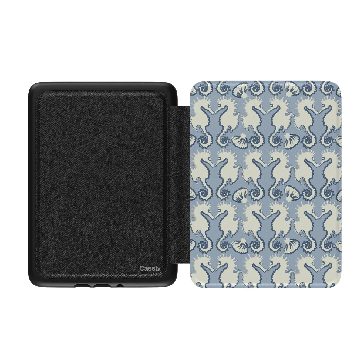 Seahorse Drift | Coastal Blues Kindle Case
