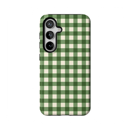 Checked Twice | Green Plaid Case