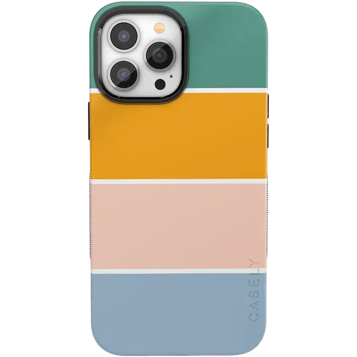 Paint The Town | Colorblock Stripes Case iPhone Case get.casely Bold + MagSafe® iPhone 13 Pro