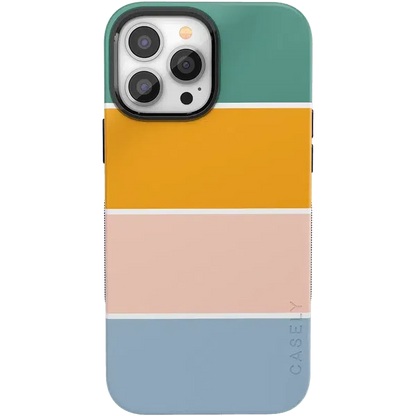 Paint The Town | Colorblock Stripes Case iPhone Case get.casely Bold + MagSafe® iPhone 13 Pro