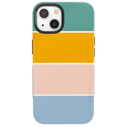 Paint The Town | Colorblock Stripes Case iPhone Case get.casely Bold + MagSafe® iPhone 13