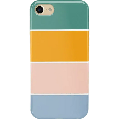 Paint The Town | Colorblock Stripes Case iPhone Case get.casely Classic iPhone SE (2020 & 2022)