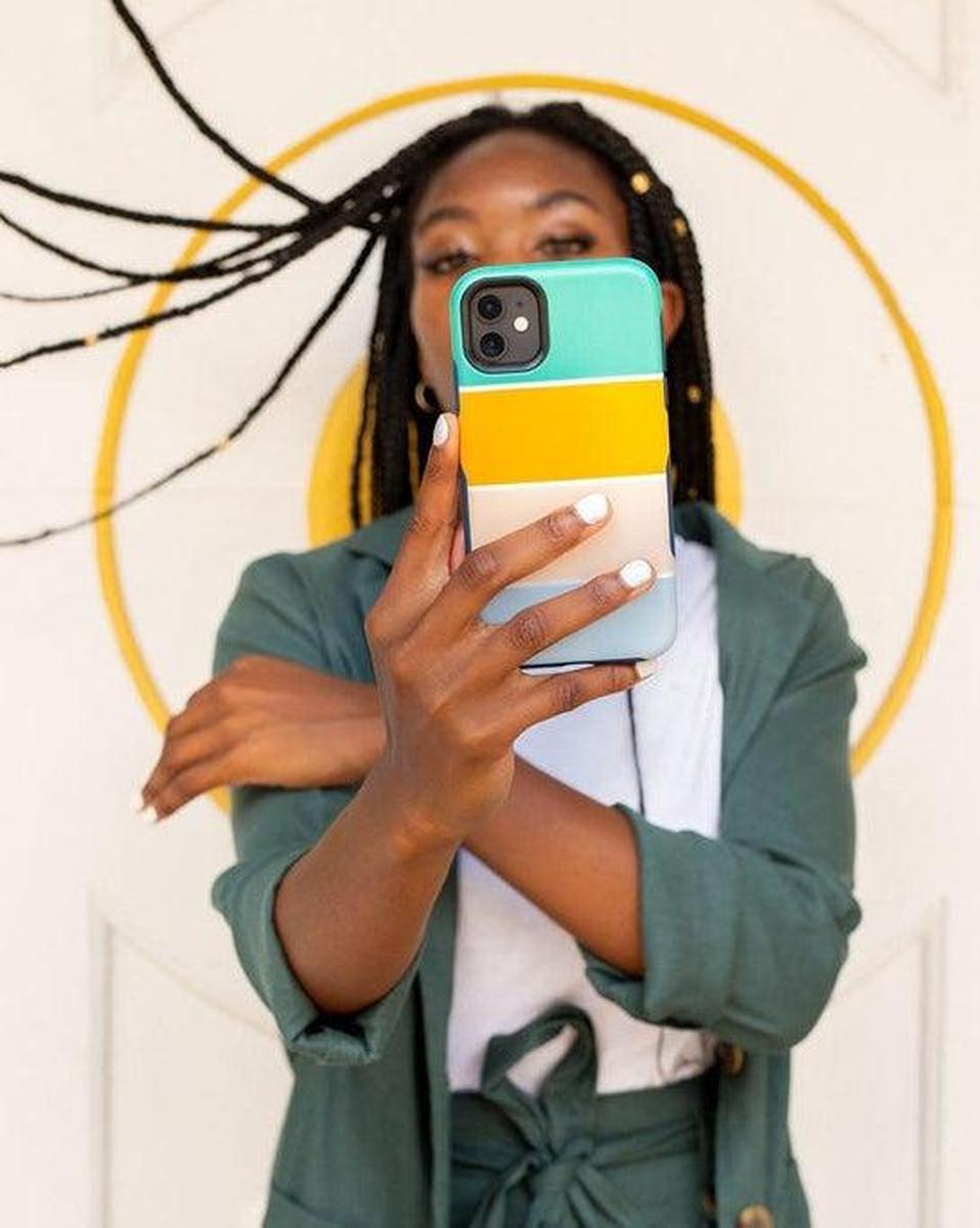 Paint The Town | Colorblock Stripes Samsung Case Samsung Case get.casely