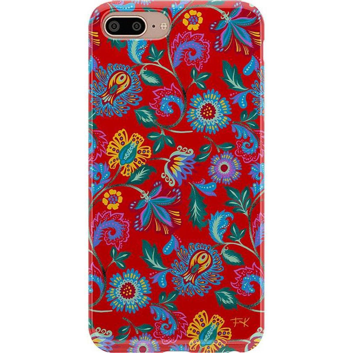 Painted Flowers | Frida Kahlo Floral Case iPhone Case get.casely Classic iPhone 6/7/8 Plus