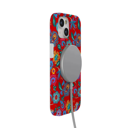 Painted Flowers | Frida Kahlo Floral Case iPhone Case get.casely