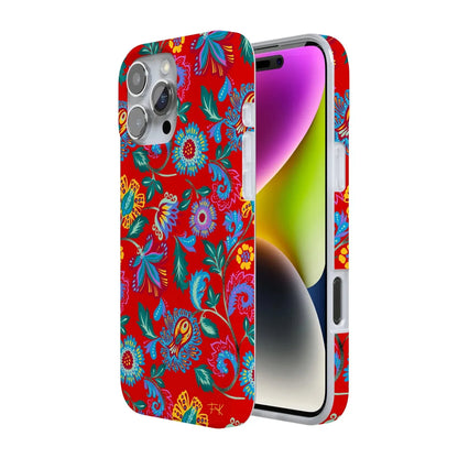 Painted Flowers | Frida Kahlo Floral Case iPhone Case get.casely